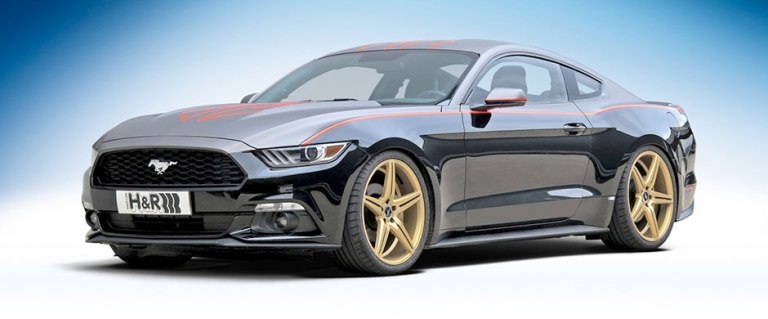 H&R Sportsundervogne til Ford Mustang, 2015